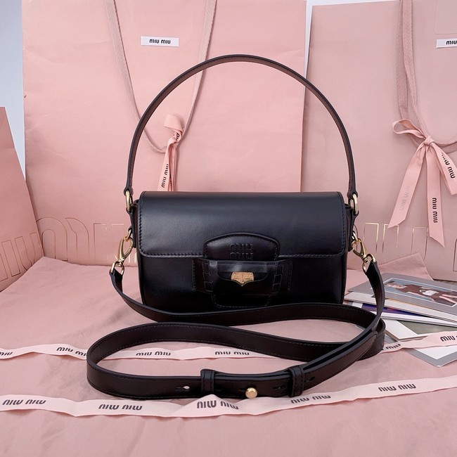 MIU MIU Leather Shoulder Bags 5BD270 black
