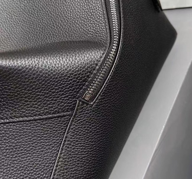 Loewe Large grainy cowhide leather Puzzle bag 231095 black