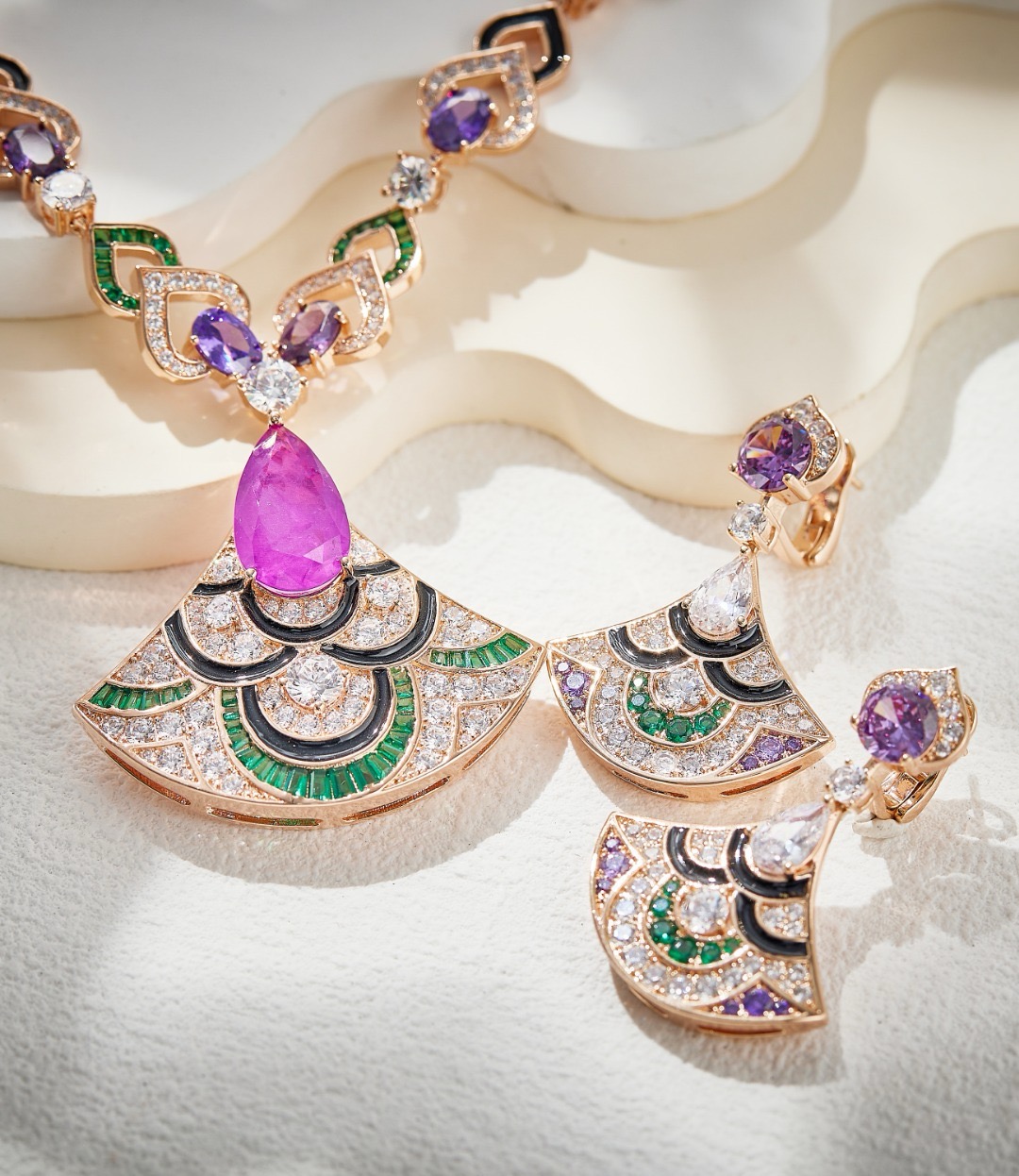 BVLGARI necklace&Earring CE16507