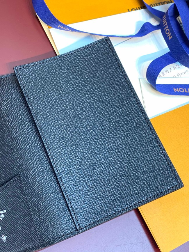 Louis Vuitton LV x TM Passport Cover M13414 black