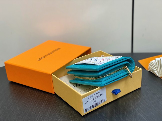 Louis Vuitton Clea Wallet M13619 Kabira Blue