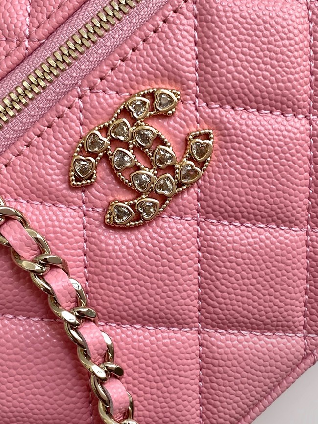 Chanel CLUTCH WITH CHAIN AP4531 pink