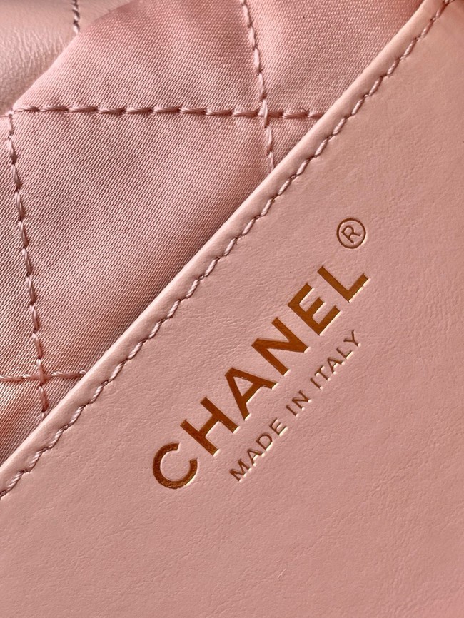 CHANEL 22 SMALL HANDBAG AS3980 pink