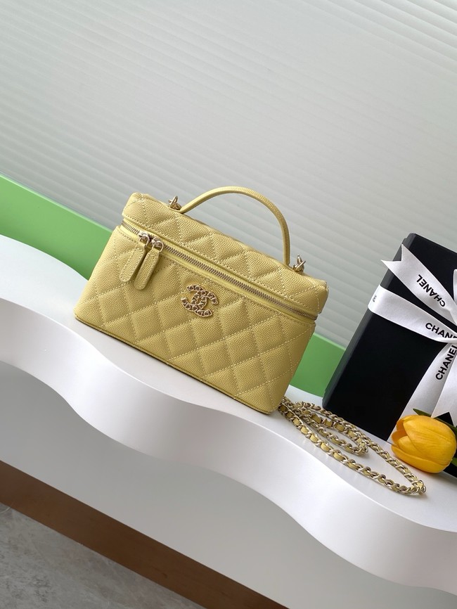 Chanel CLUTCH WITH CHAIN AP4531 yellow