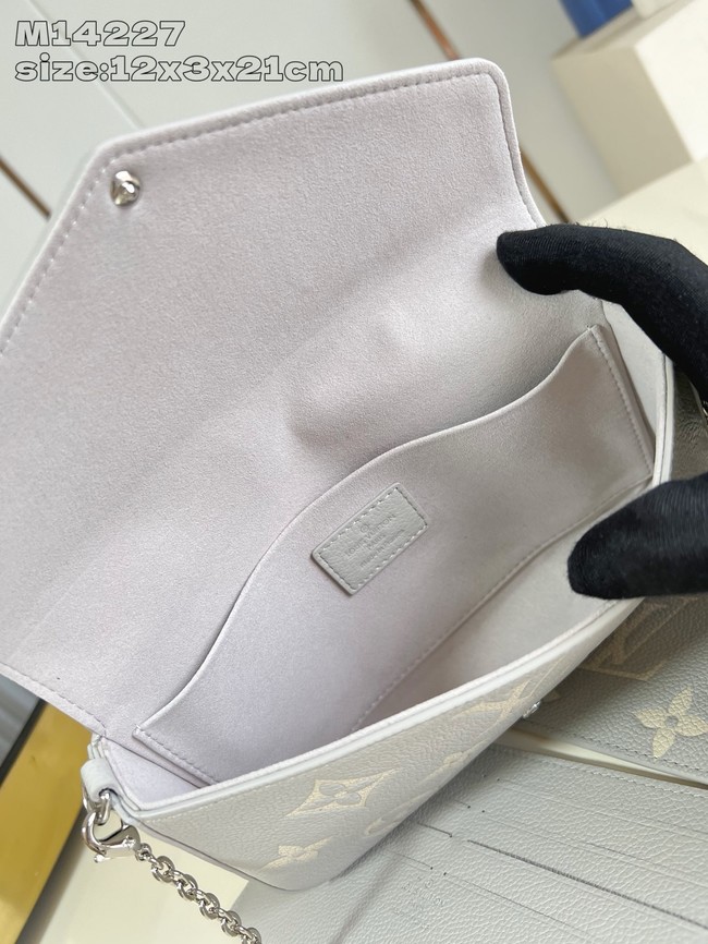 Louis Vuitton Felicie Pochette M14227 Brume & Quartz