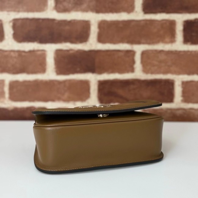 GUCCI BLONDIE SMALL SHOULDER BAG suede 815711 brown