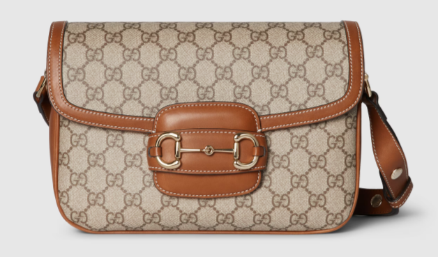 GUCCI HORSEBIT 1955 SOFT MEDIUM SHOULDER BAG 815178 brown