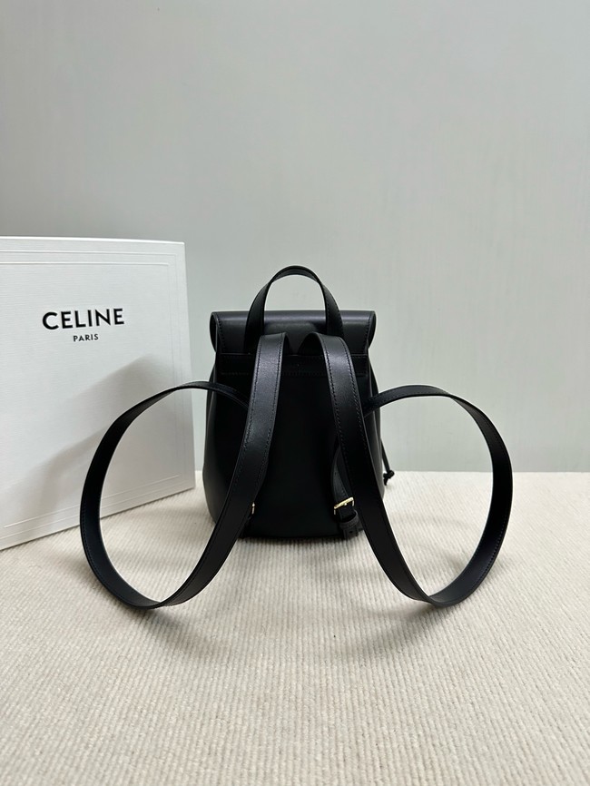 Celine BACKPACK CELINE BONNIE IN SMOOTH CALFSKIN 118703 black