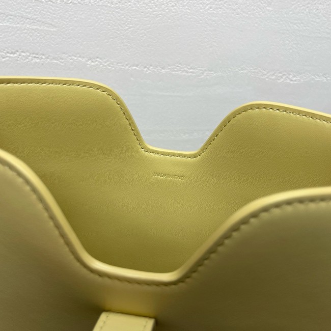 Celine SMALL CAMILLE 16 SOFT BAG IN SMOOTH CALFSKIN 120693 SPRING YELLOW