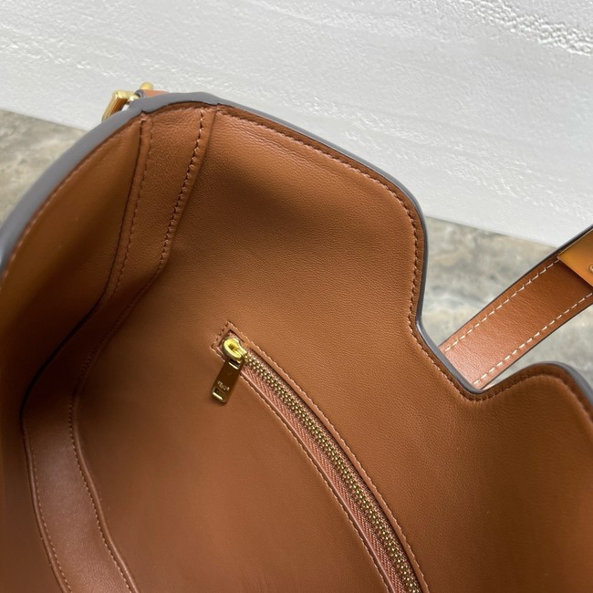 Celine SMALL CAMILLE 16 SOFT BAG IN SMOOTH CALFSKIN 120693 TAN