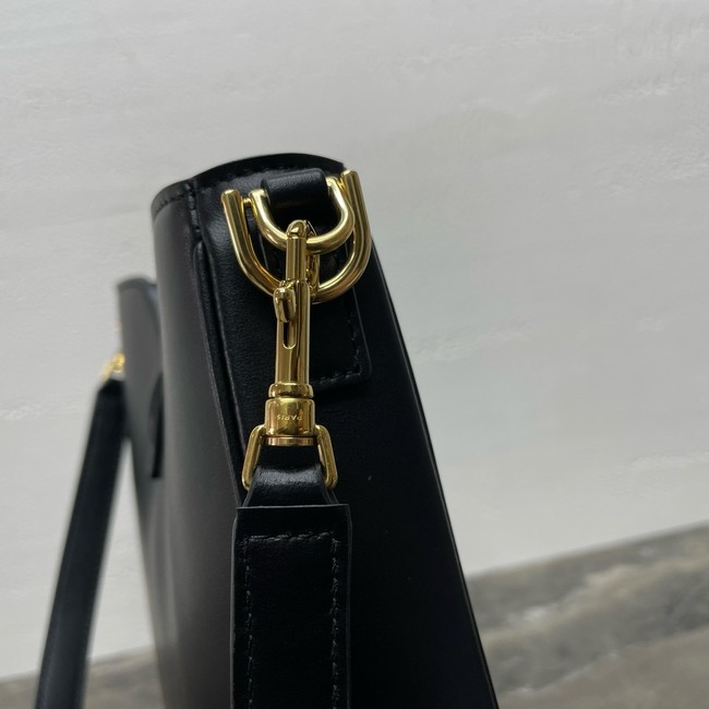 Celine SMALL CAMILLE 16 SOFT BAG IN SMOOTH CALFSKIN 120693 black