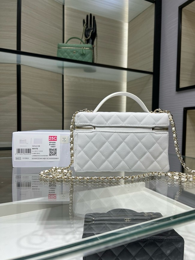 Chanel CLUTCH WITH CHAIN AP4385 white