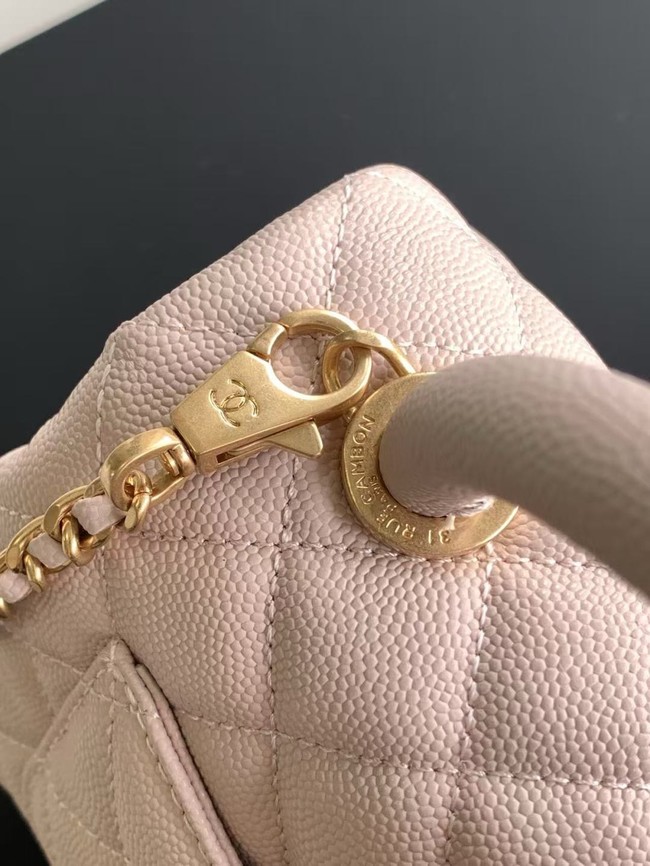 Chanel MINI FLAP BAG WITH TOP HANDLE AS2215-2