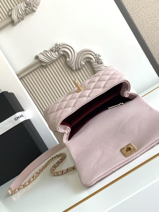 Chanel MINI FLAP BAG WITH TOP HANDLE AS2215-2