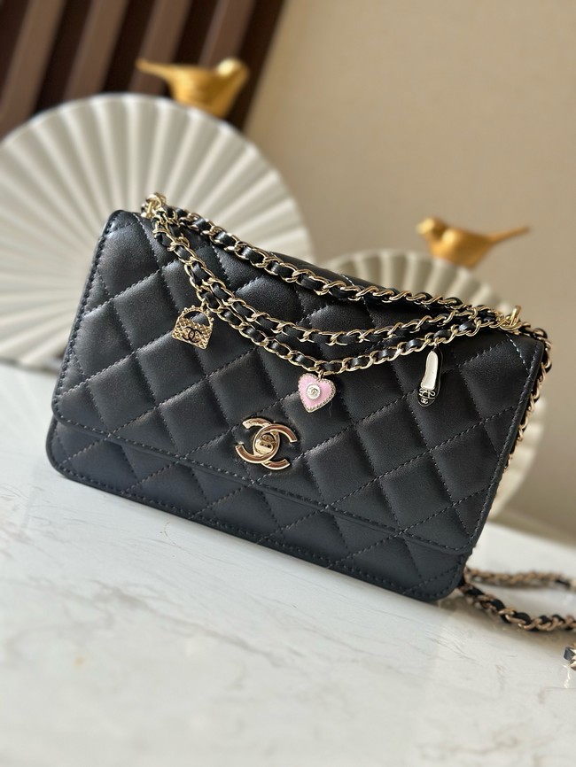 Chanel MINI CLASSIC HANDBAG 66051 black