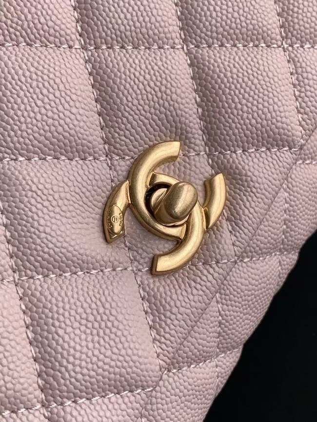 Chanel MINI FLAP BAG WITH TOP HANDLE AS2215-1