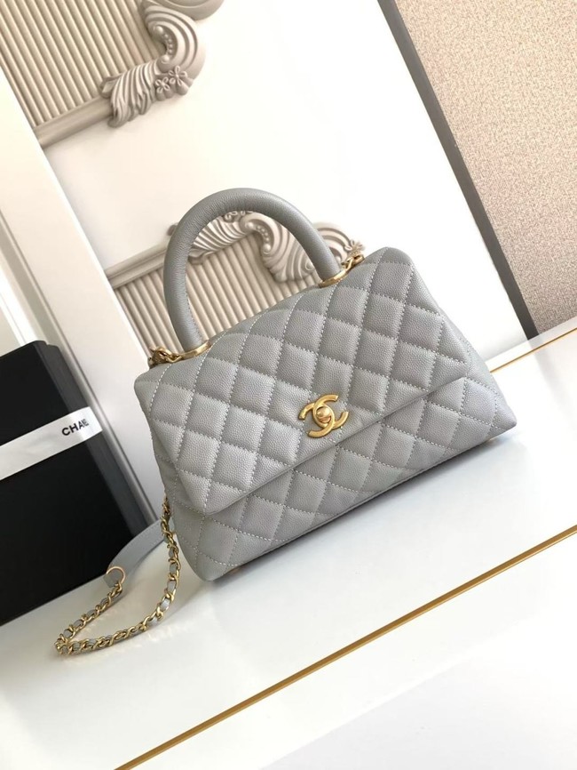 Chanel FLAP BAG WITH TOP HANDLE 92990-10