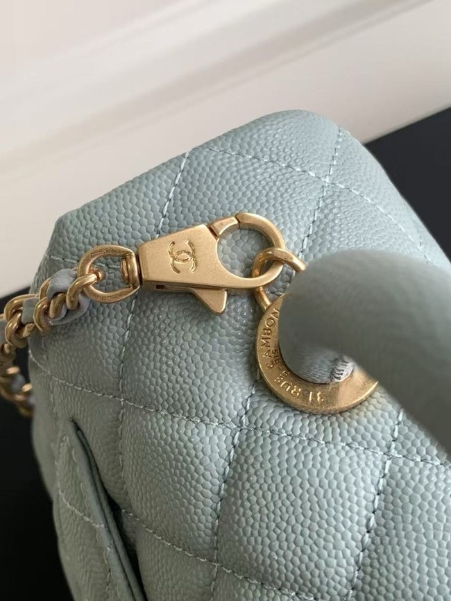 Chanel FLAP BAG WITH TOP HANDLE 92990-6