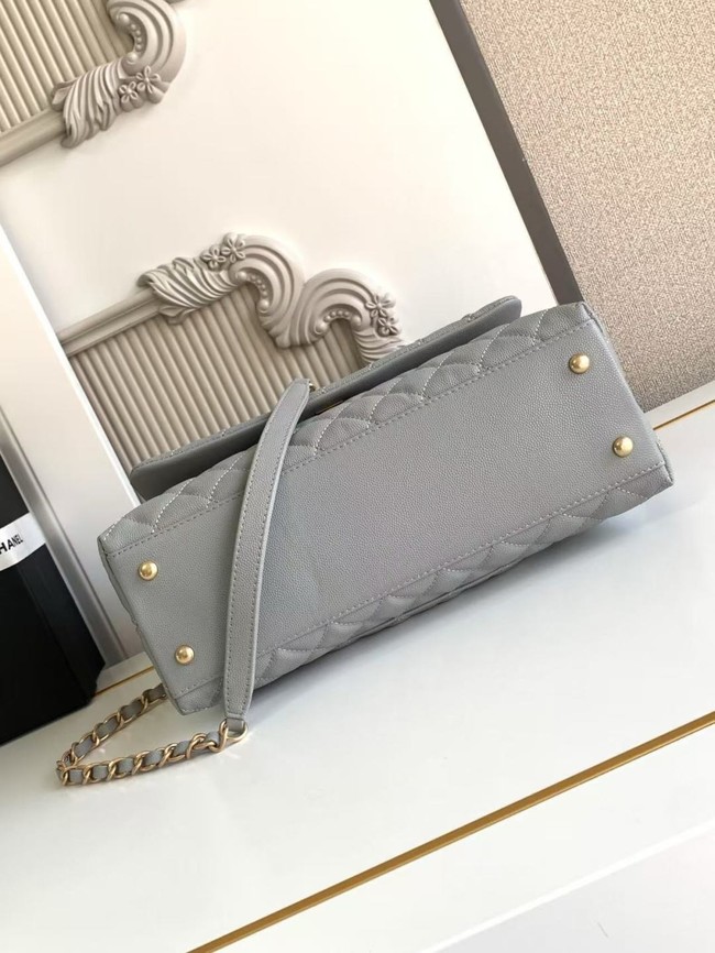 Chanel LARGE FLAP BAG WITH TOP HANDLE 92991-10