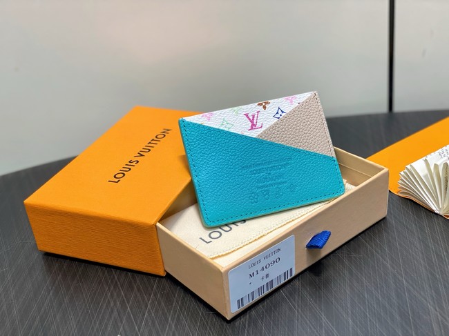 Louis Vuitton LV x TM Criss-Cross Card Holder M14090 Kabira Blue