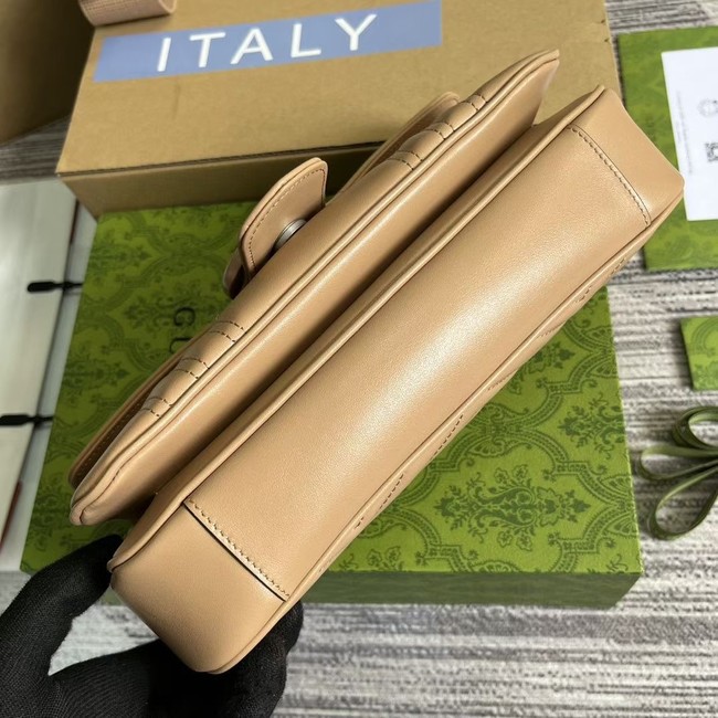 Gucci GG MARMONT SHOULDER BAG 734814 Apricot