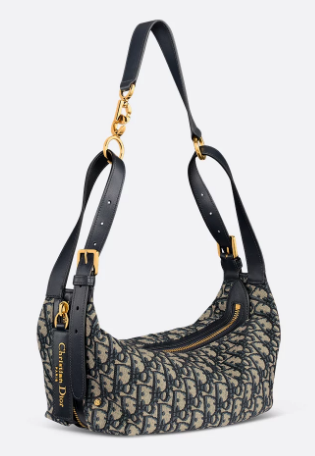 Dior Small D-Journey Bag M2416UNUO Blue Dior Oblique Jacquard Dior Small D-Journey Bag M2416UNUO Blue Dior Oblique Jacquard