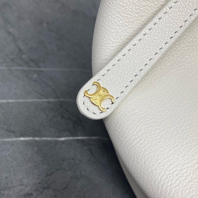 Celine TEEN CELINE LULU IN SUPPLE GRAINED CALFSKIN 120723 white