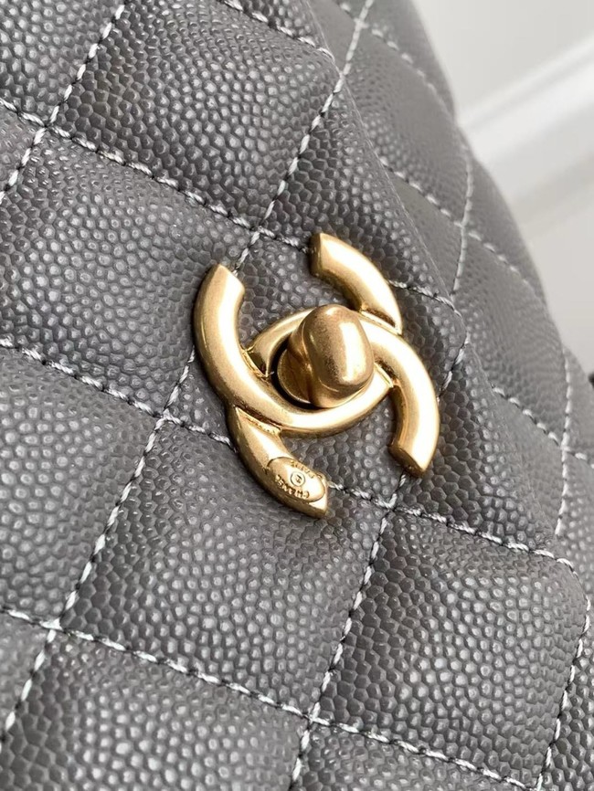 Chanel FLAP BAG WITH TOP HANDLE 92990-16