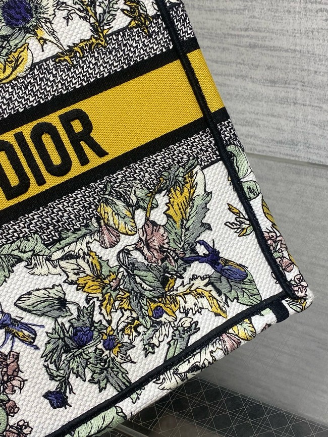 Medium Dior Book Tote Embroidery Embroidery M1296ZTDT-3