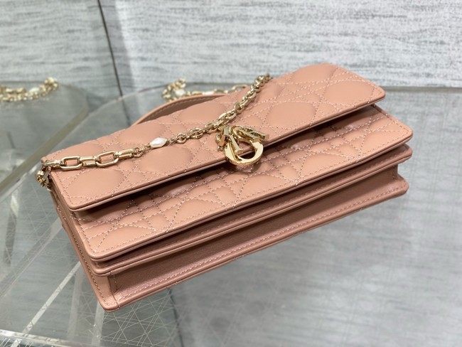 My Dior Mini Bag Cannage Lambskin S0980ONMJ Rose des Vents