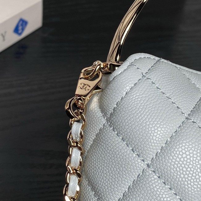 Chanel CLUTCH WITH CHAIN AP4591 light blue