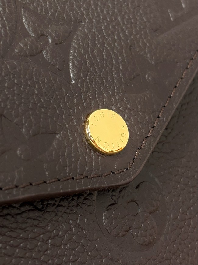 Louis Vuitton Felicie Pochette M14193 Chocolate