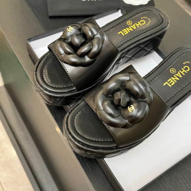 Chanel WOMENS Slippers High heels 7CM 44870-2