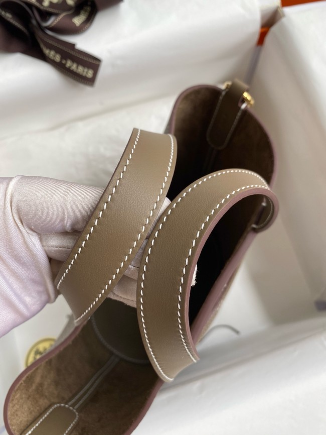 Hermes in the loop Togo Leather Bag H3369-17