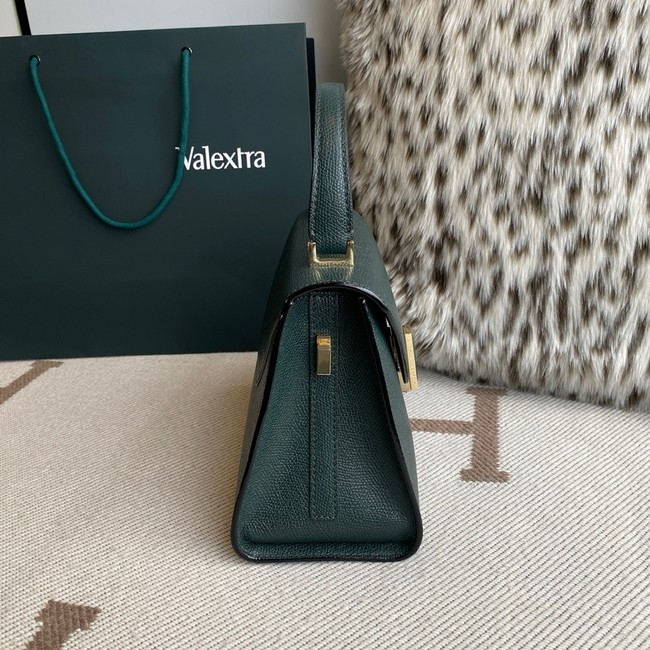 Valextra Iside Top Handle Medium Bag 56028 VALEXTRA GREEN