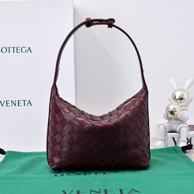 Bottega Veneta Mini Wallace 754443 Wine