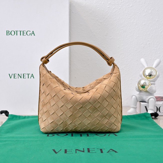 Bottega Veneta Mini Wallace Suede 754443 brown