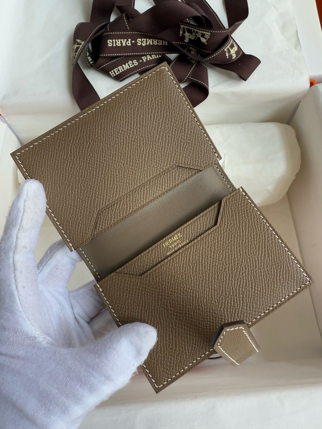 Hermes Bastia Epsom card case H2230-5