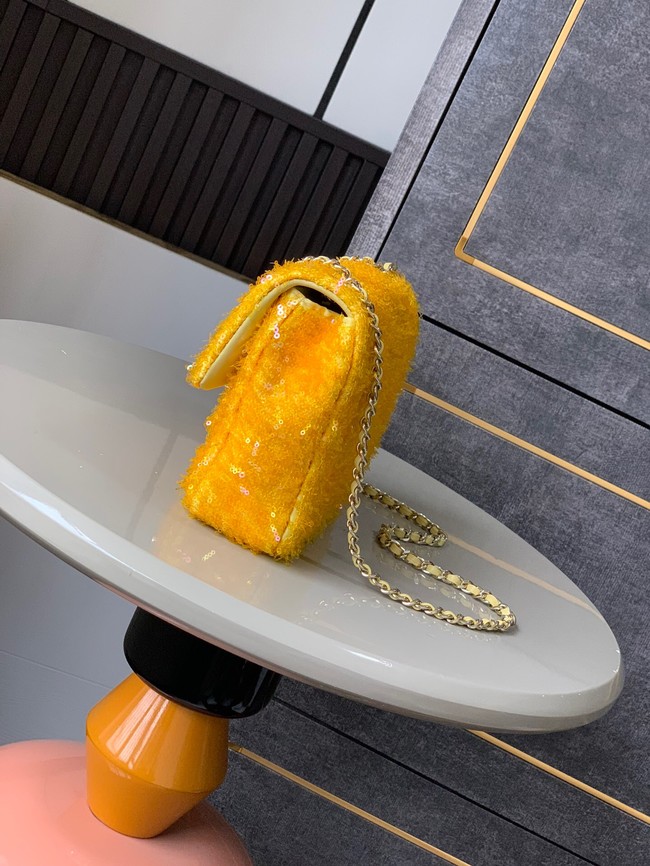 Chanel FLAP BAG AS4561 Yellow