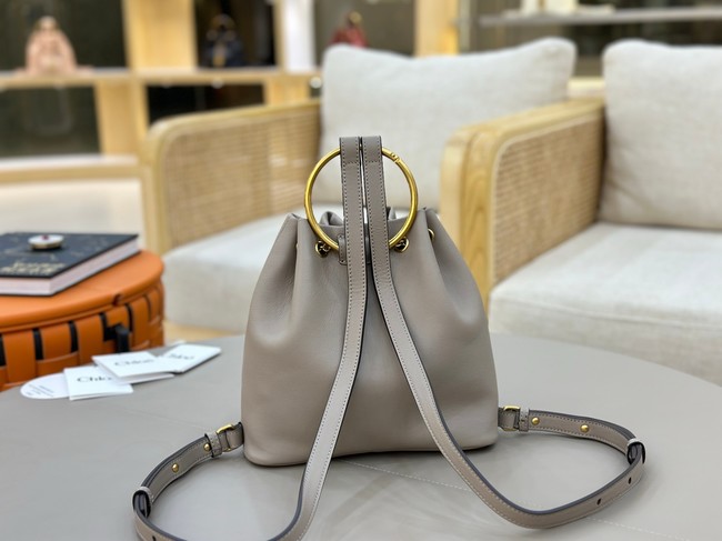 CHLOE leather shoulder bag 9965 gray