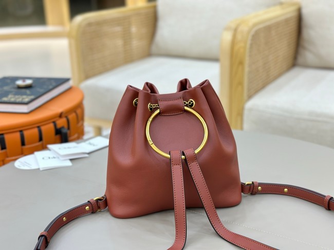 CHLOE leather shoulder bag 9965 tan