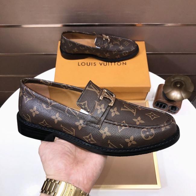 Louis Vuitton Mens leather shoes 44916-3