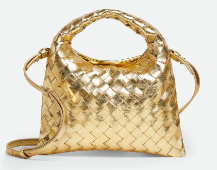 Bottega Veneta Mini Hop 777586 Gold Bottega Veneta Mini Hop 777586 Gold