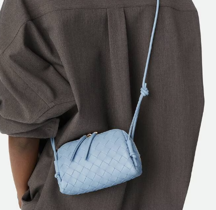 Bottega Veneta Intrecciato Concert Pouch 794258 Lunar Bottega Veneta Intrecciato Concert Pouch 794258 Lunar