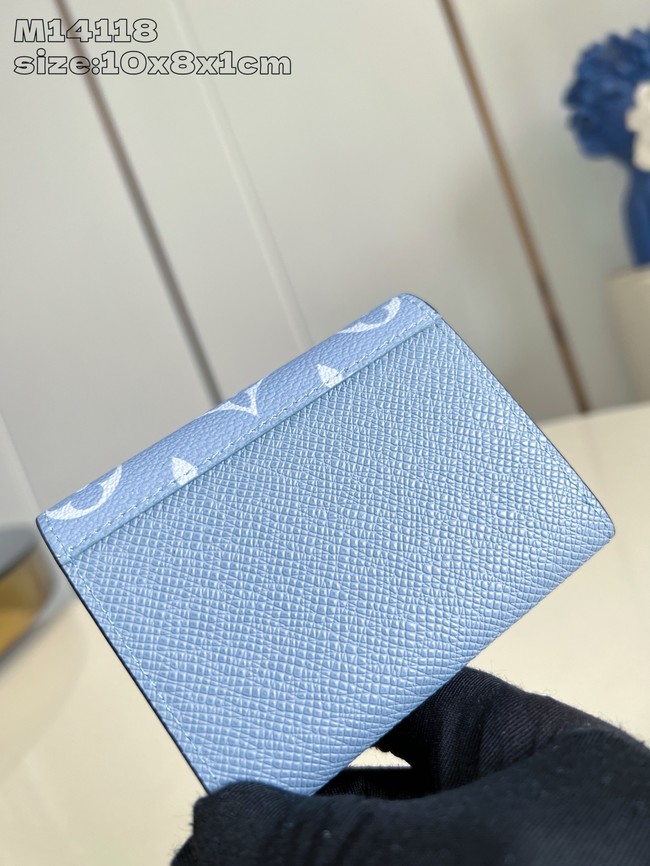 Louis Vuitton Card Holder M14118 blue