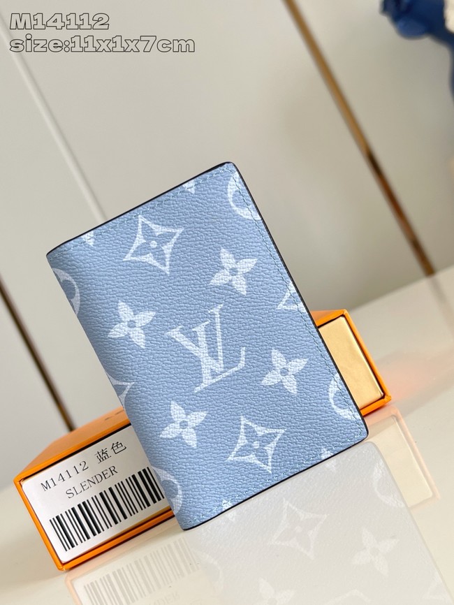 Louis Vuitton Passport Cover M14112 blue