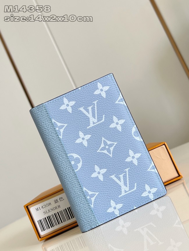 Louis Vuitton Passport Cover M14358 blue