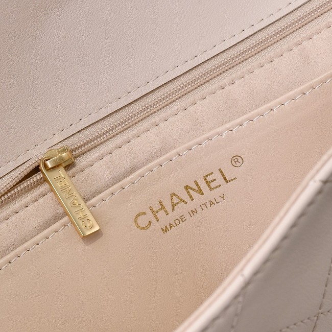 Chanel Medium FLAP BAG WITH TOP HANDLE AS5447 PINK