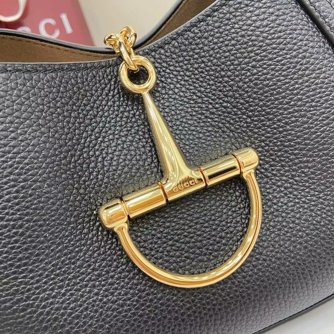 GUCCI SOFTBIT MEDIUM TOP HANDLE BAG 837467 black