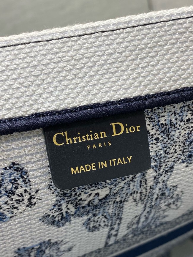 Large Dior Book Tote Embroidery Embroidery M1286ZEDX-7